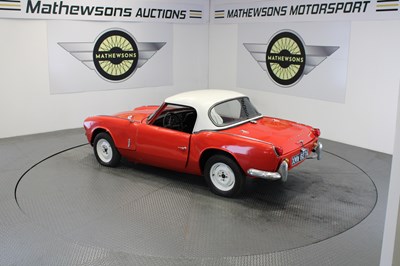 Lot 363 - 1963 TRIUMPH SPITFIRE MK1 LHD