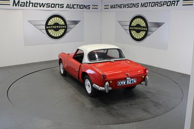 Lot 363 - 1963 TRIUMPH SPITFIRE MK1 LHD