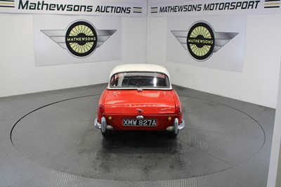 Lot 363 - 1963 TRIUMPH SPITFIRE MK1 LHD
