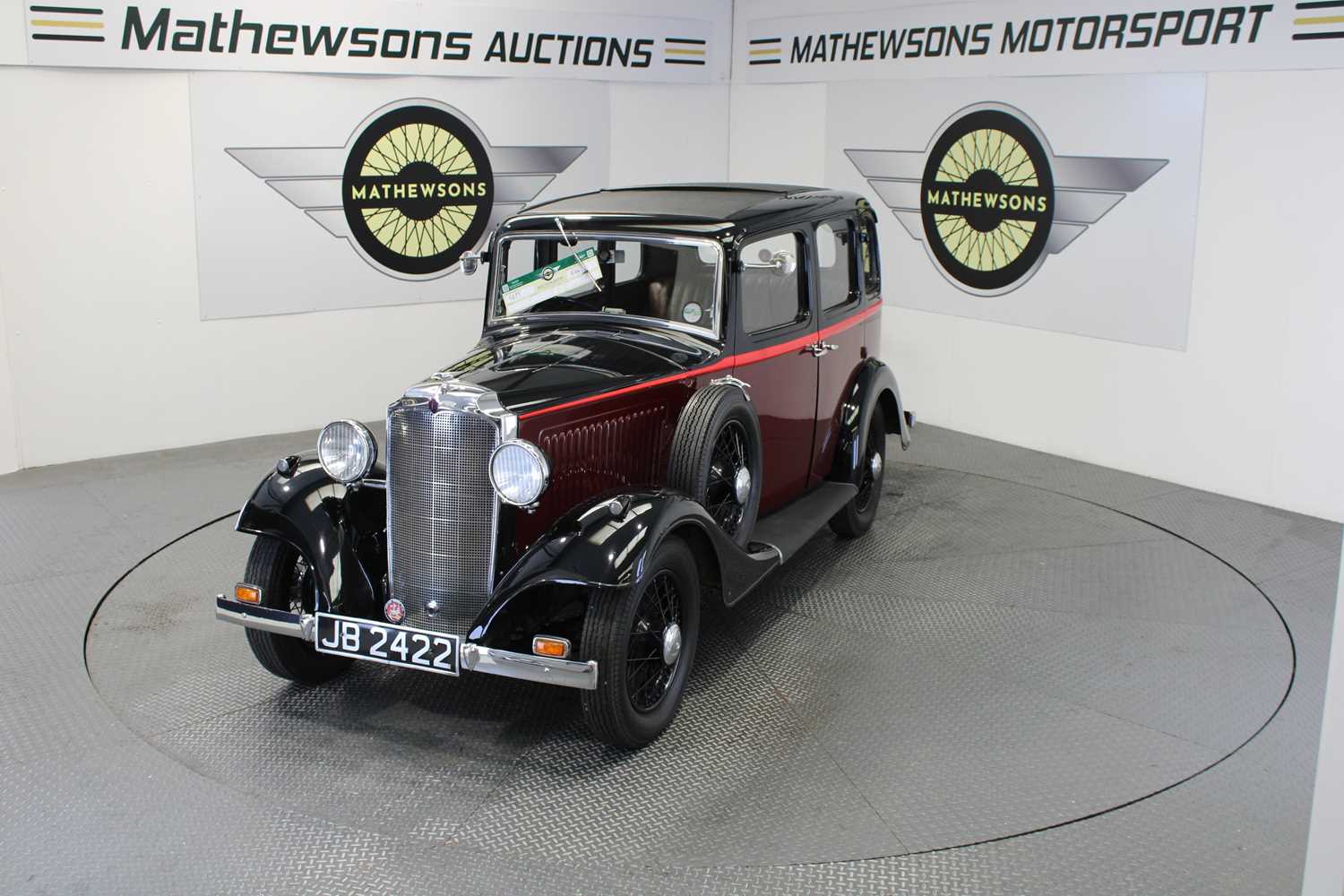 1933 VAUXHALL 12/6 ASY LIGH...