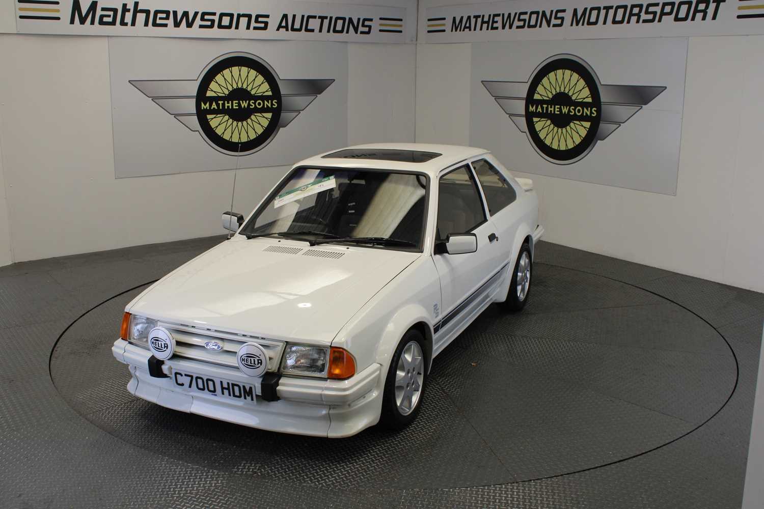 1985 FORD ESCORT RS TURBO