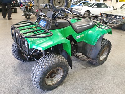 Lot 284 - KAWASAKI KLF 220 QUAD BIKE