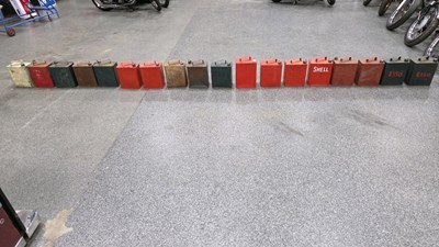 Lot 529 - LARGE COLLECTION OF FUEL CANS