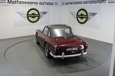 Lot 792 - 1967 TRIUMPH TR4A