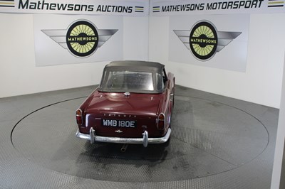 Lot 792 - 1967 TRIUMPH TR4A