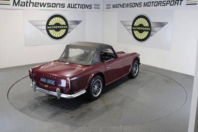 Lot 792 - 1967 TRIUMPH TR4A