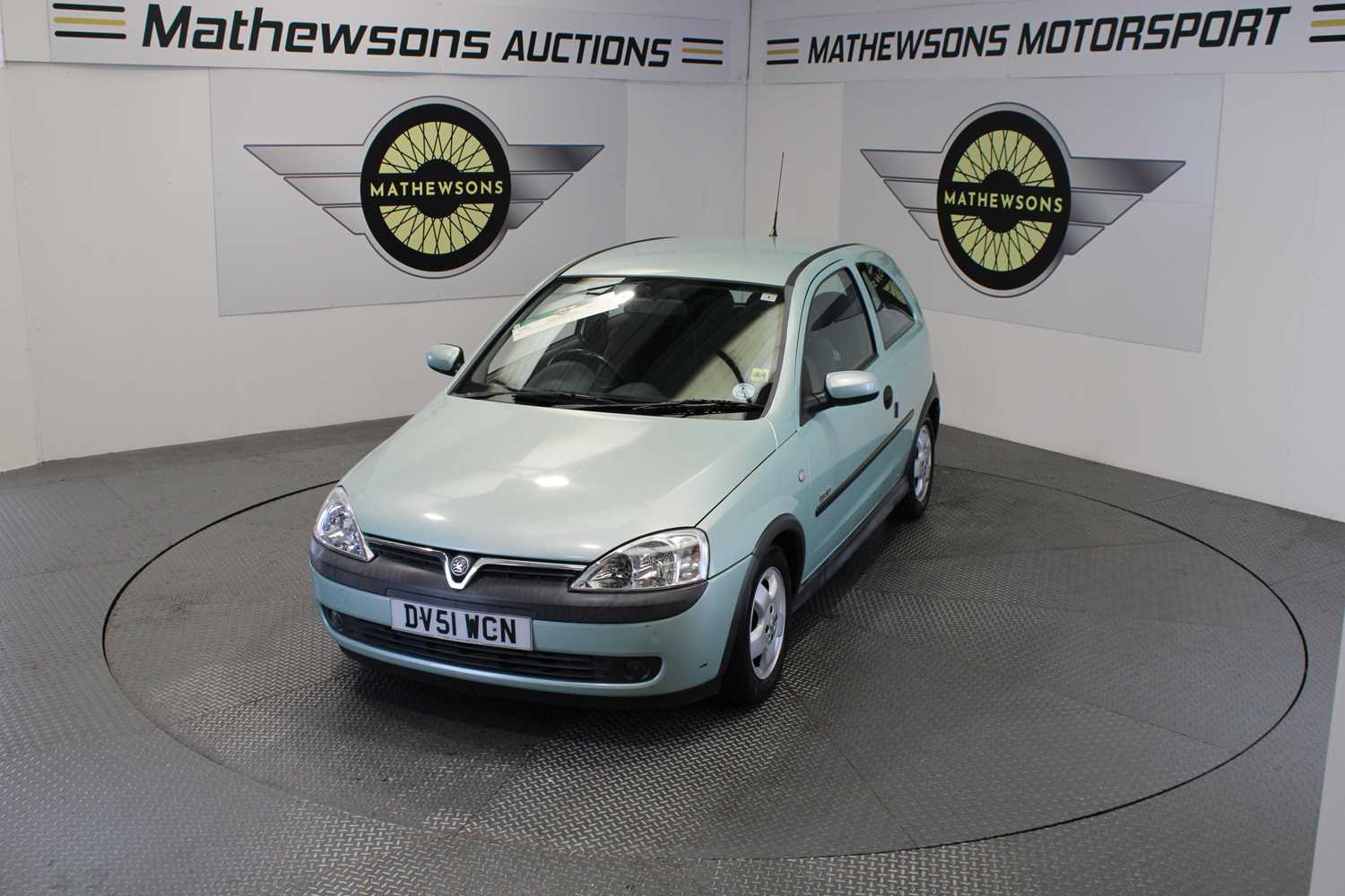 2002 VAUXHALL CORSA 1.4 AU...
