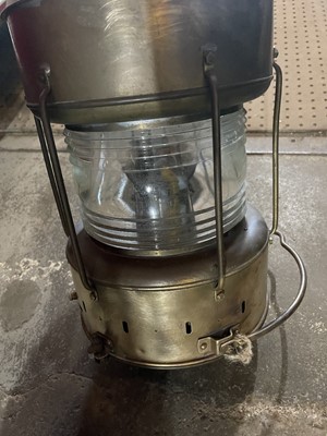 Lot 321 - SHIP LIGHT & RAILWAY LIGHT