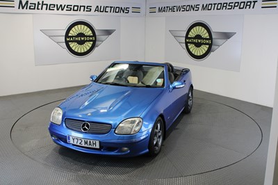 Lot 466 - 2001 MERCEDES SLK 320