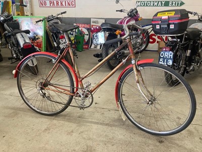 Lot 85 - 1951 HERCULES WOMENS KESTREL RACE BIKE