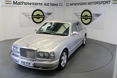 Lot 30 - 2001 BENTLEY ARNAGE RED LABEL AUTO