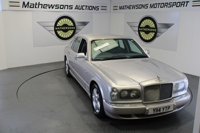 Lot 30 - 2001 BENTLEY ARNAGE RED LABEL AUTO
