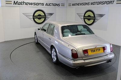 Lot 30 - 2001 BENTLEY ARNAGE RED LABEL AUTO