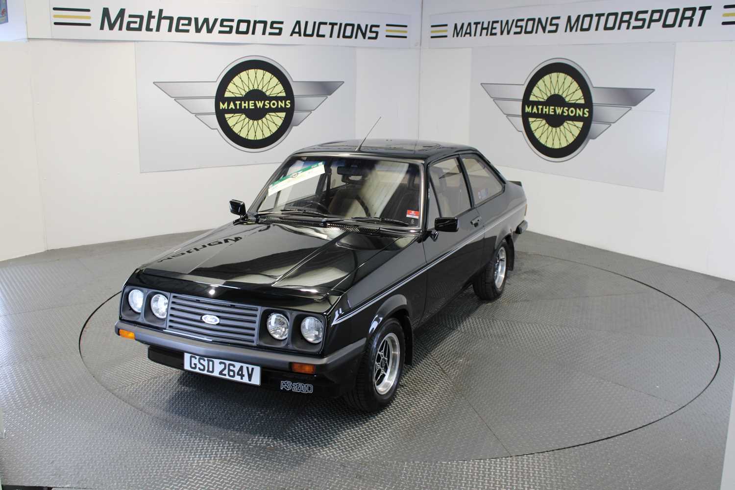 1980 FORD ESCORT RS CUSTO...