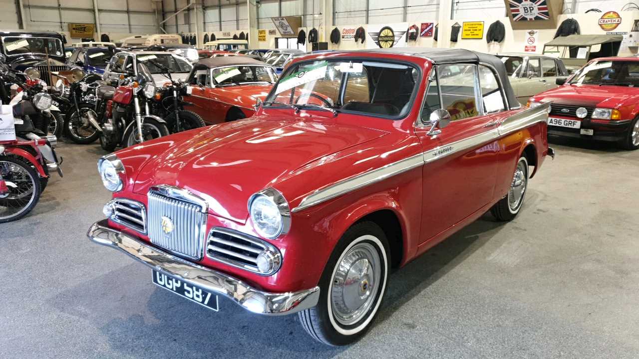 Lot 267 - 1958 SUNBEAM RAPIER SERIES 2 COUPE DE VILLE