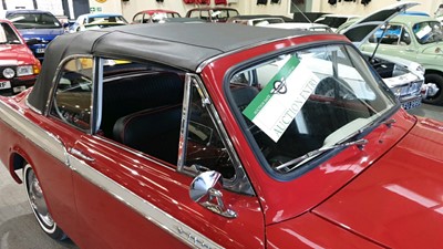 Lot 267 - 1958 SUNBEAM RAPIER SERIES 2 COUPE DE VILLE