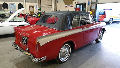 Lot 267 - 1958 SUNBEAM RAPIER SERIES 2 COUPE DE VILLE