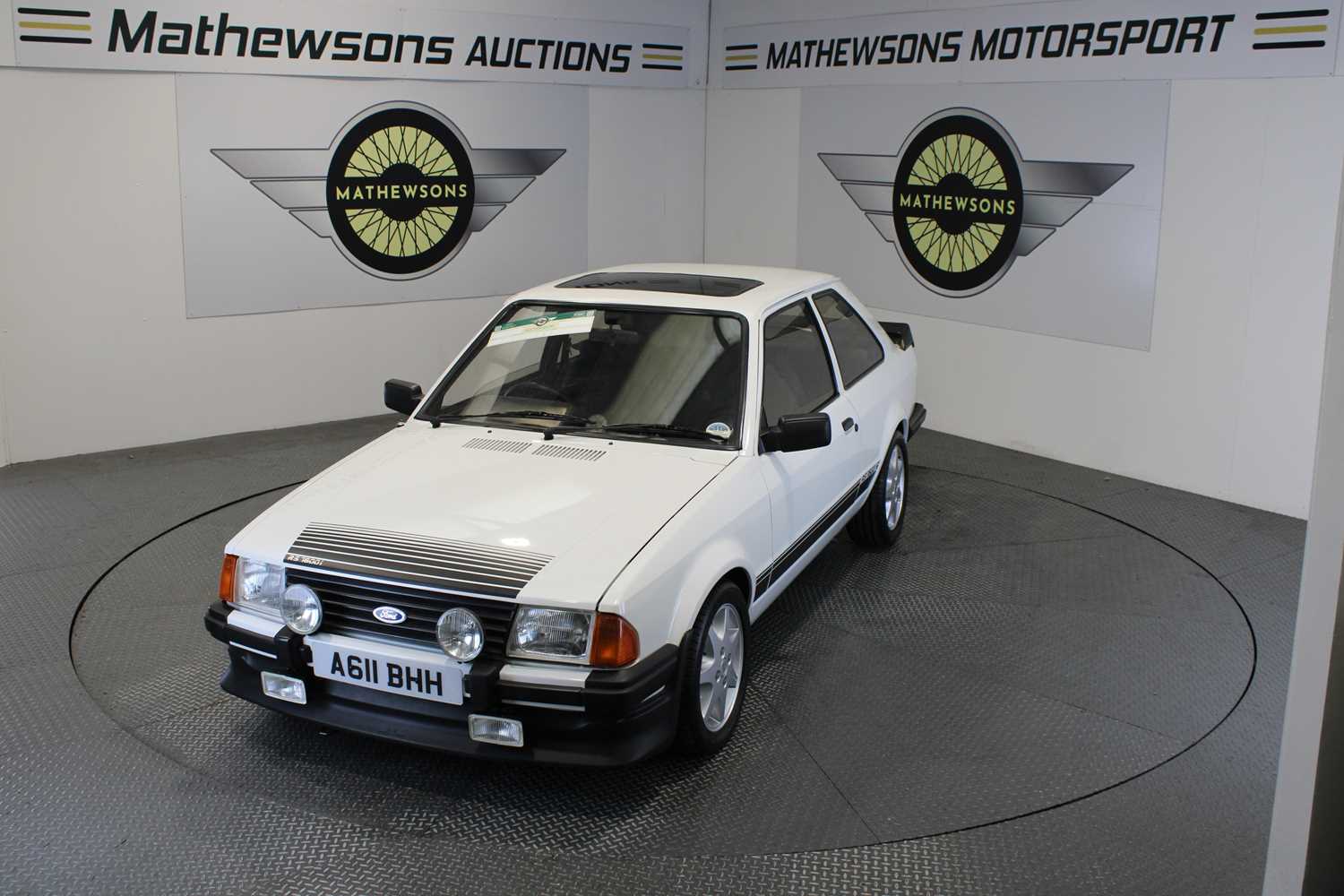1983 FORD ESCORT RS 1600 I