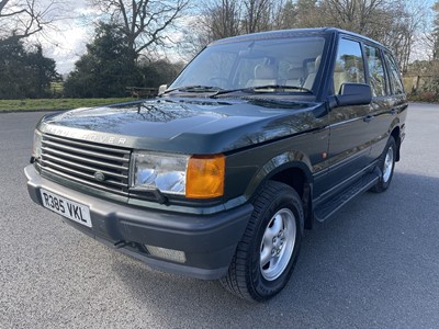 Lot 231 - 1997 LAND ROVER RANGE ROVER LTD EDIT AUTO