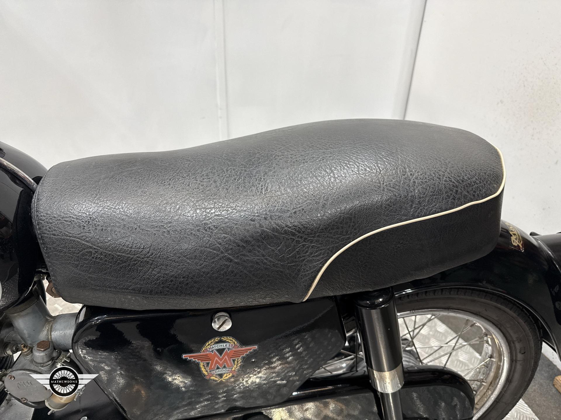 Lot 225 - 1960 MATCHLESS G5