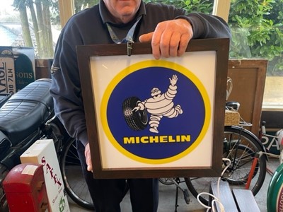 Lot 236 - MICHELIN MAN LIGHTBOX