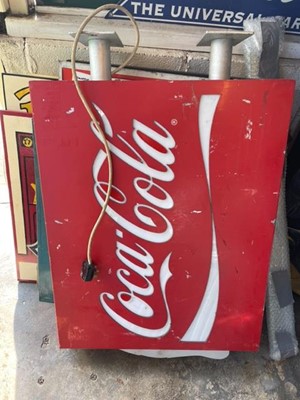 Lot 151 - COCA-COLA ILLUMINATED SIGN