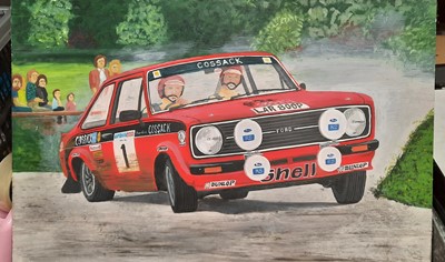 Lot 443 - ROGER CLARK/JIM PORTER 1976 ULSTER RALLY
