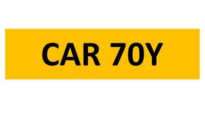 Lot 442 - REGISTRATION ON RETENTION - CAR 70Y
