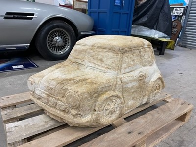 Lot 511 - SANDSTONE MINI SCULPTURE
