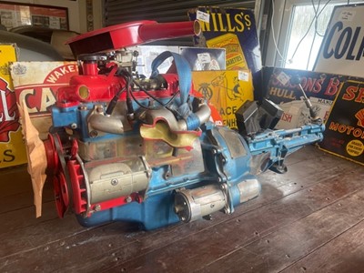 Lot 73 - FORD SECTIONED ENGINE