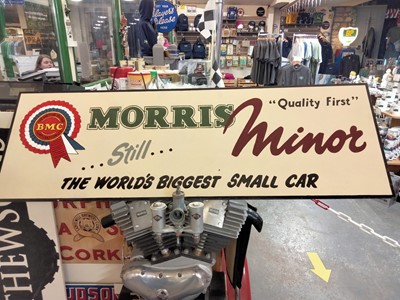 Lot 571 - MORRIS MINOR SIGN