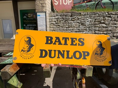 Lot 436 - BATES DUNLOP SIGN