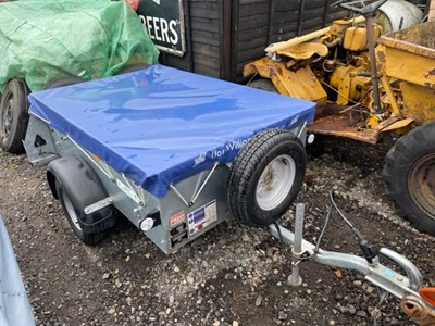Lot 38 - IFOR WILLIAMS SINGLE AXLE TRAILER