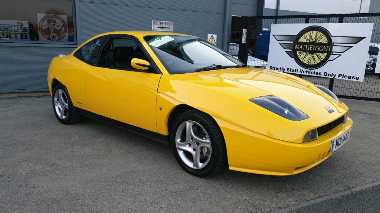 Lot 112 - 1998 FIAT COUPE 20v