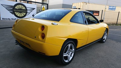 Lot 112 - 1998 FIAT COUPE 20v