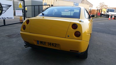 Lot 112 - 1998 FIAT COUPE 20v