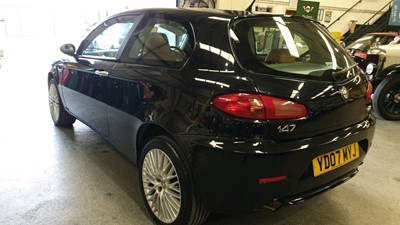 Lot 114 - 2007 ALFA ROMEO 147 COLLEZIONE T SPARK