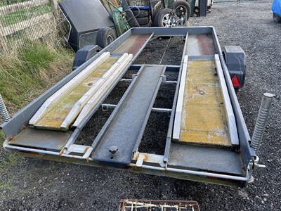 Lot 407 - SINGLE AXLE TRAILER