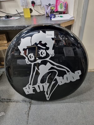 Lot 99 - BETTY BOOP SPARE WHEEL COVER