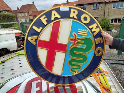 Lot 231 - ALFA ROMEO SIGN