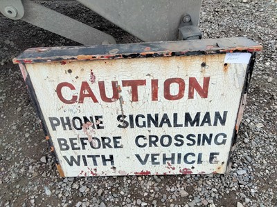 Lot 241 - PHONE SIGNALMAN SIGN