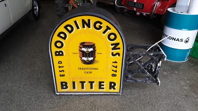 Lot 256 - BODDINGTONS SIGN