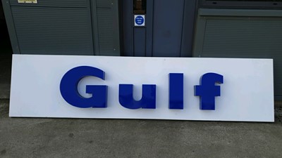 Lot 271 - GULF SIGN