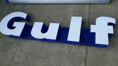 Lot 339 - GULF SIGN