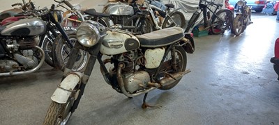 Lot 311 - 1966 TRIUMPH 500cc MOTORBIKE