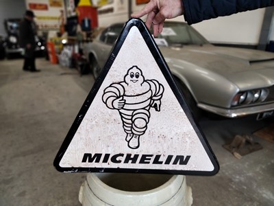 Lot 428 - TRIANGULAR MICHELIN SIGN