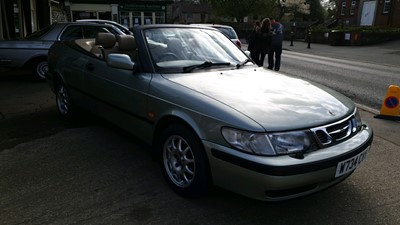 Lot 540 - 2000 SAAB 93 SE CONVERTIBLE