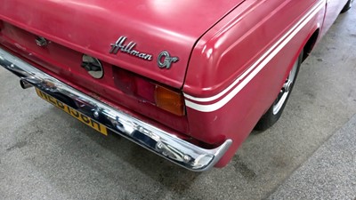 Lot 63 - 1969 HILLMAN MINX