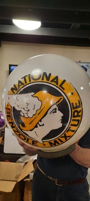 Lot 160 - NATIONAL BENZOLE GLOBE (LARGE)
