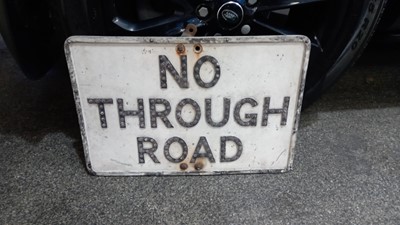 Lot 49 - NO THROUGH ROAD SIGN